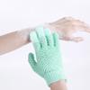 1 шт. спа пилинг отшелушивающий скраб перчатки скраб душ ванна перчатки массаж для тела скраб губка мытье кожи увлажняющая варежка
