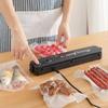 220 В ЕС пищевой вакуумный упаковщик бесплатно 10 вакуумных пакетов пластиковый упаковщик бытовой небольшой пищевой упаковки автоматический упаковщик + запечатывающие пакеты