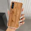 Деревянный чехол с узором для Samsung Galaxy A17 A16 A37 A26 A36 A57 A56 A15 A25 A35 A55 A14 A24 A34 A54 A13 A23 A33 A53 Ga