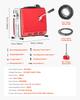 VEVOR Drain Cleaner Machine, 390W 1400RPM Electric Pipe Drain Cleaning Machine Sewer Snake with 12m x 16mm