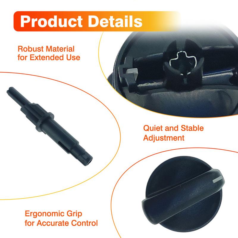 Комплект ручек панели управления климат-контролем отопителя AC для Mitsubishi Lancer Outlander 2003 2004 2005 2006 BMD-500-14-01 BMD5001401