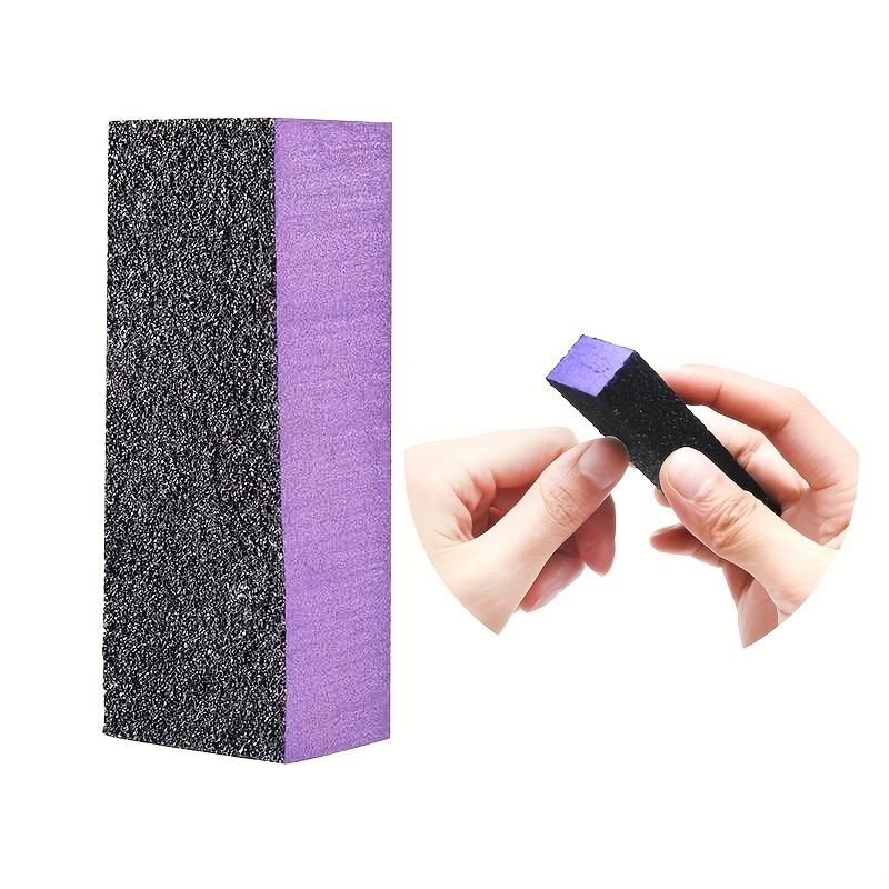 Purple Nail Buffer Block for Polishing and Shaping Nails