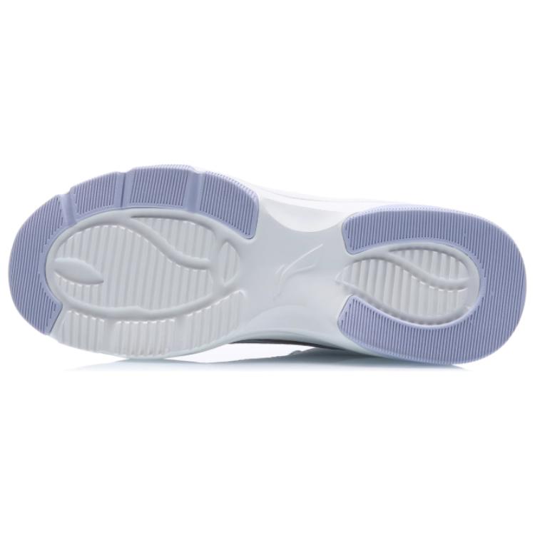 LiNing Aurora Wind Casual Comfortable Shock Absorption Non-Slip Low-Top Dad Shoes Women Sneaker White Blue Pink AGCQ494-2