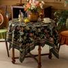 Ретро скатерть сельская скатерть для домашнего хозяйства гостиная пылезащитная печать обеденный стол скатерть украшение стола аксессуары