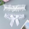 1pcs Elastic Bride Bowknot Lace Sexy Fashion Thigh Ring Leg Ring Bridal Leg Garter Garter
