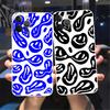 Забавный чехол для телефона Trippy Smiley Face для iPhone 11 12 13 Pro Max X XR XSMAX X 6s 8 7 Plus 12 13 Mini, белый мягкий бампер, задняя крышка