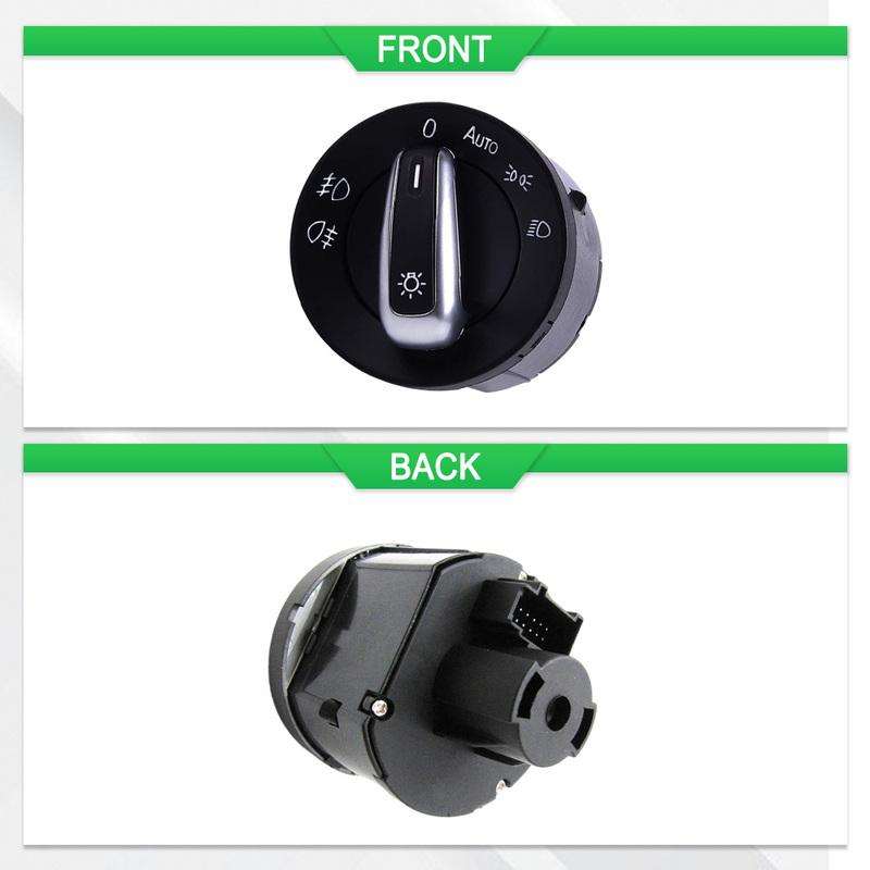 Для VW Passat B6 2005-2010 для VW Caddy 2004-2011 5C6941531 1K0941431 Переключатель фар с противотуманными фарами 10 P