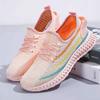 Foreign Trade Women's Shoes 2025 Spring and Autumn New Sports Shoes Women's Breathable Fly-woven Casual Shoes Lightweight Fly-woven Running Shoes