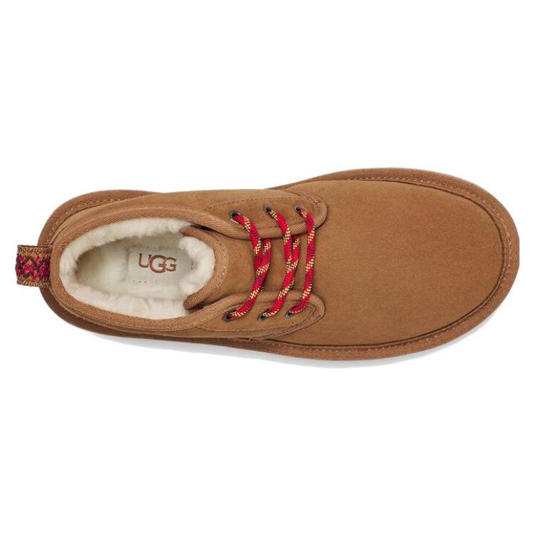 UGG Модная теплая обувь на толстой подошве Женская обувь Коричневая 1130604-CHE