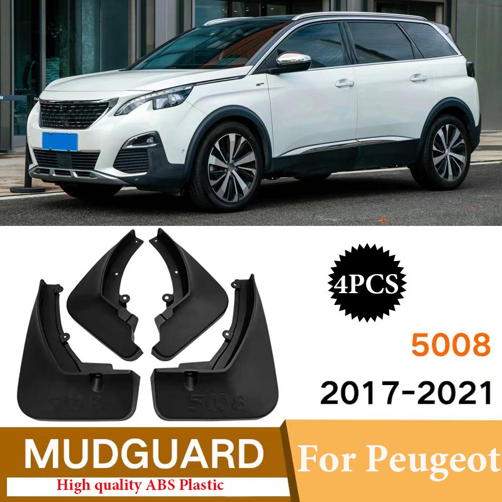 Автомобильные аксессуары, левый и правый автомобильный брызговик для Peugeot 2nd 2 Gen 5008 2017-крыло, брызговик, брызговики