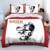 3D Print Freddie Mercury Queen-Rock-Band Bedding Set Duvet Cover Bed Set Quilt Cover Pillowcase Comforter King Queen Size
