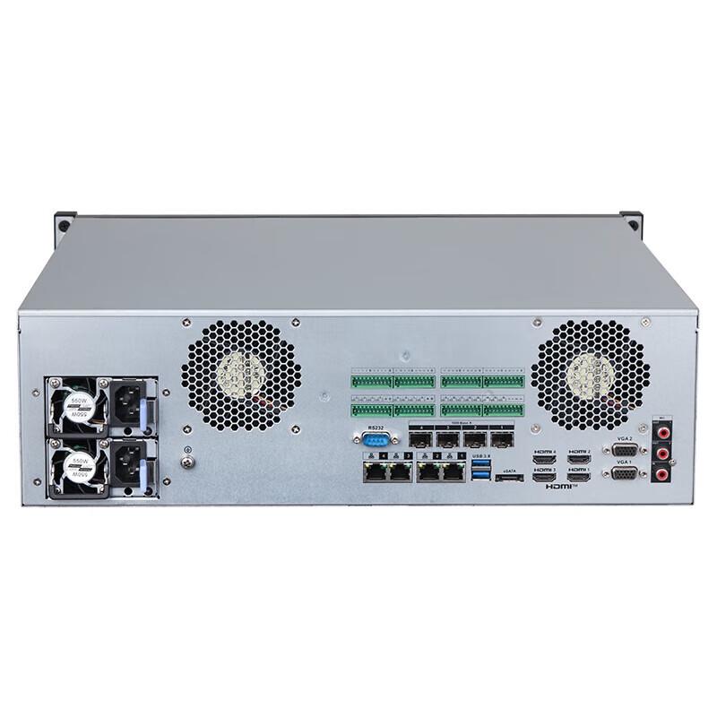 Dahua 128-Channel 16-Bay AI NVR with Redundant Power CN plug (adapter included)