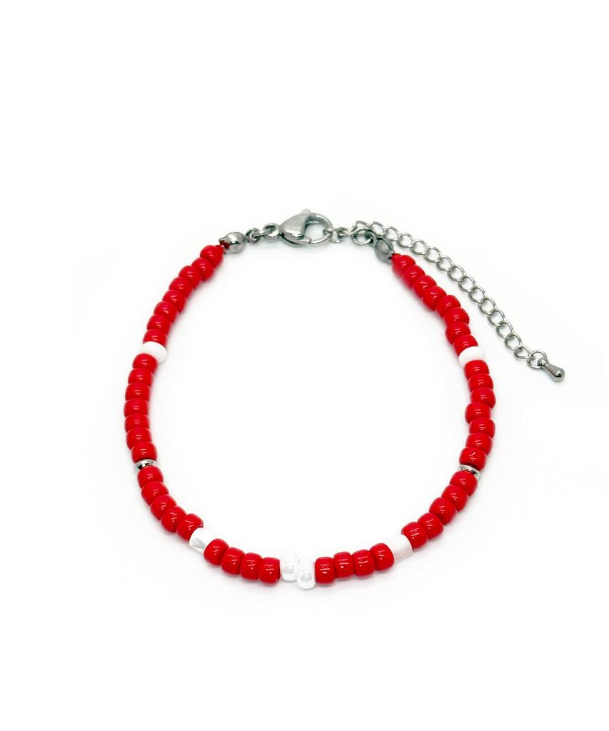 Браслет Monoflux Pulse Red_Сигнальный Красный