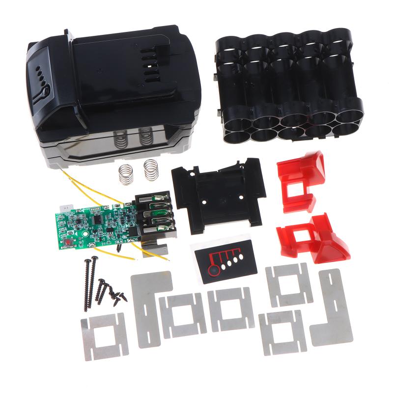 Пластиковый корпус для Li-ion аккумулятора 21700 с платой PCB для зарядки и защитой, держатель-органайзер для DIY Power Bank, безопасное хранение