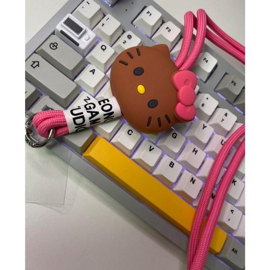 Tanning Kitty Cell Phone Strap Cell Phone Bag Accessories, a Popular Character In Korea
