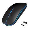 [2025's Most Popular] Wireless Mouse, Quiet, Bluetooth 5.2, Ultra-Thin, High Sensitivity, Instant Connection, 7-Color Light, 3DPI Adjustment, 2.4GHz