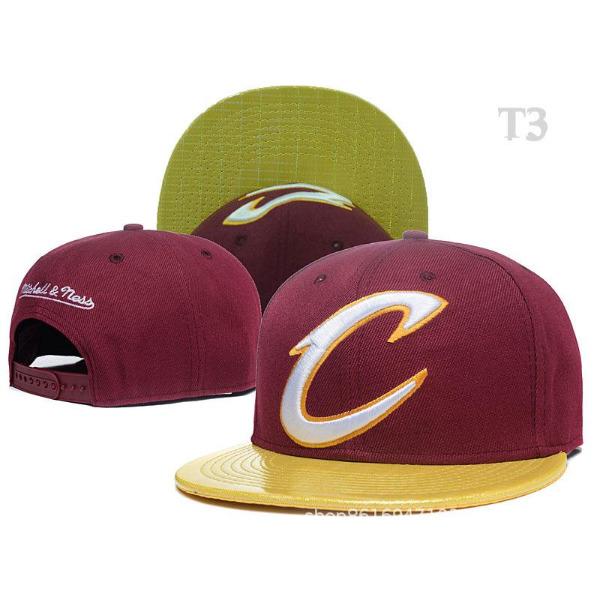 Nba Cavaliers James The Same Flat Edge Baseball Cap Flat Cornice Hat Hip Hop Burgundy Men'S And Women'S Hipster Hat