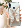 Чехол для телефона ASUS ZENFONE MAX PRO M2 ZB633KL ZB631 KL ZB630KL Мультяшный Кот Цветок Бабочка Чехол Черный Мягкий Силиконовый Чехол