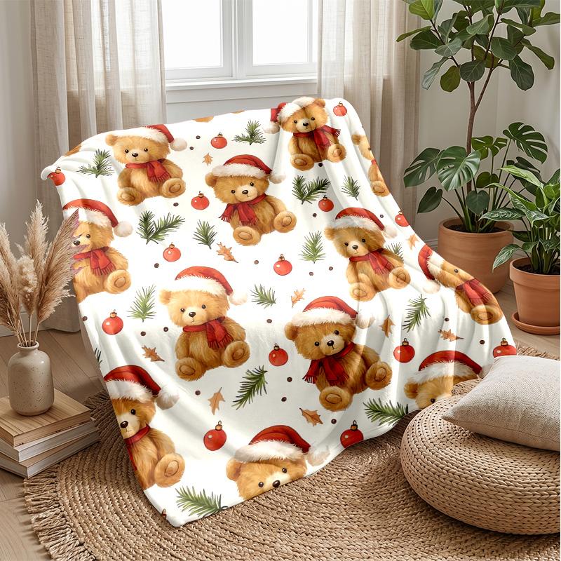 Celestial Animal Gathering blanket Personalized Name Flannel Blanket Soft Cozy Plush Throw for Sofa Bed Lightweight Home Decor