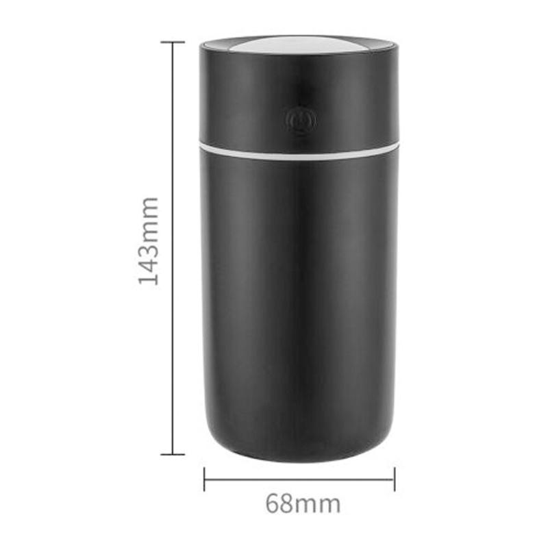 320ml USB Mini Humidifier LED Night Light Spraying Diffuser for Home Office Car