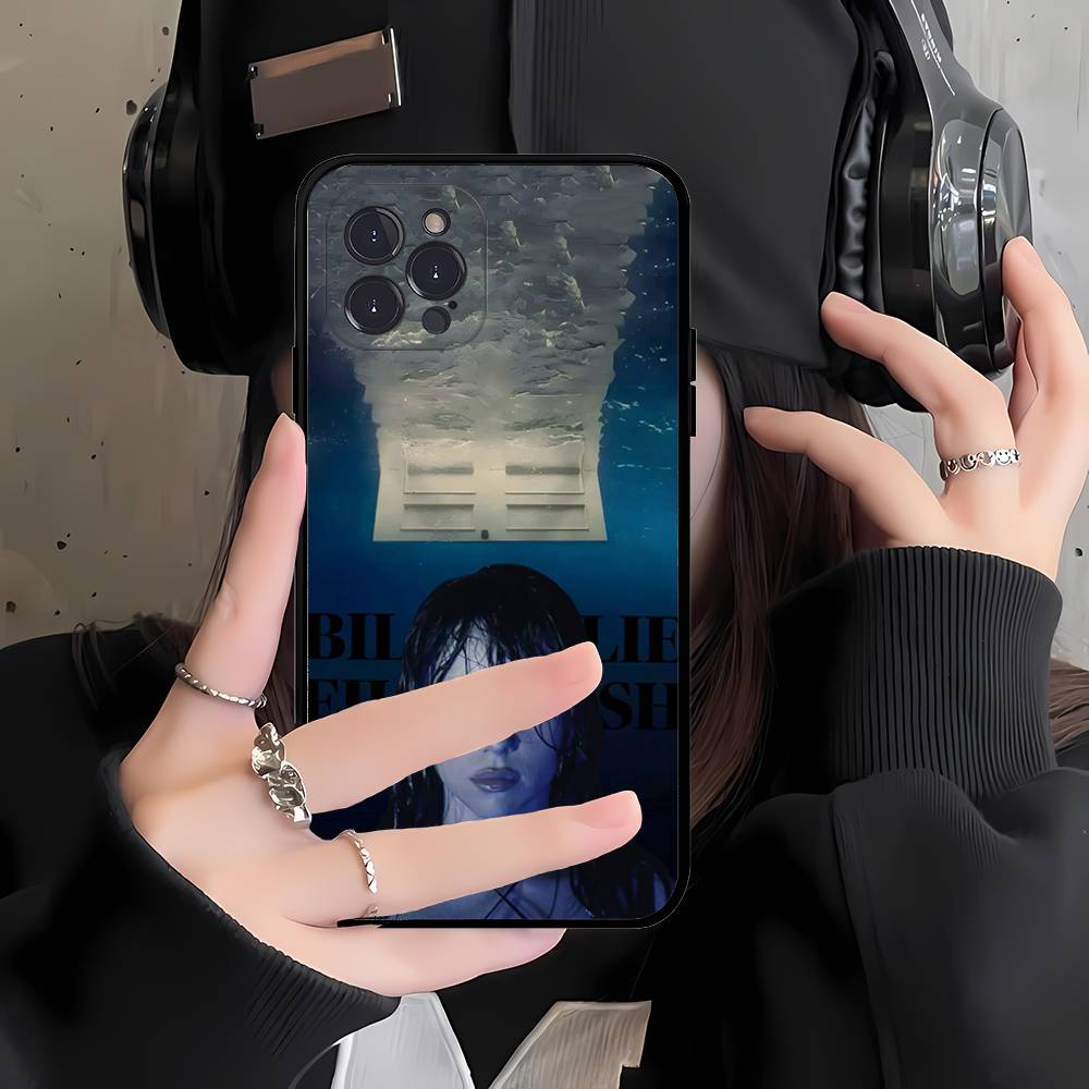 Ударь меня сильно и нежно B-Billie Чехол для телефона для IPhone 17 16 15 14 13 12 11 Pro Max Plus Mini Силиконовый Черный Чехол