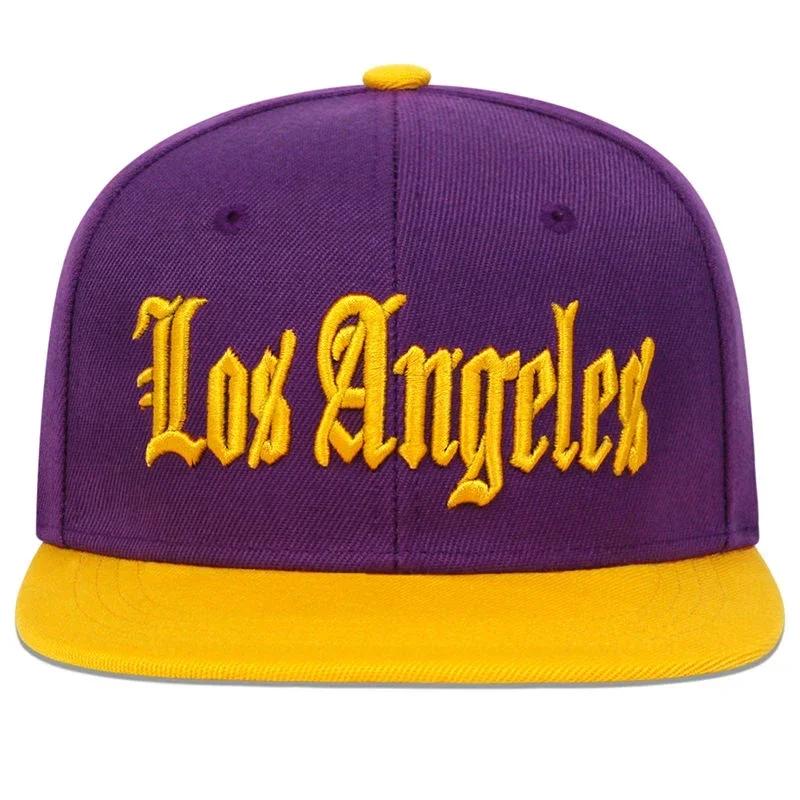 Hip-Hop Stitching Embroidered Angeles Los Neutral Gender Women Men For Hats Spring Autumn Adjustable Casual Snapback Baseball Caps Outdoor