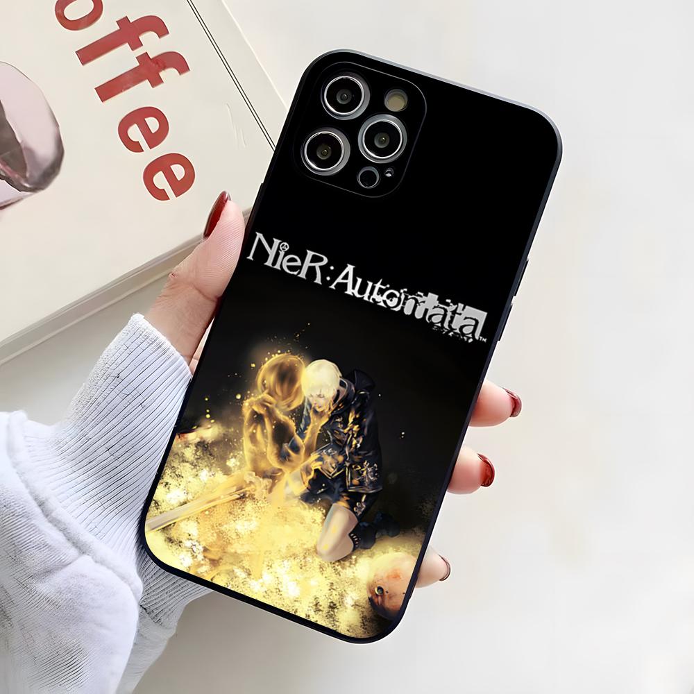 Чехол для телефона N-NieR A-Automata для IPhone 17 Pro Max 16 15 14 Pro Max 13 11 X Xs Xr 8 7Plus Силиконовый чехол