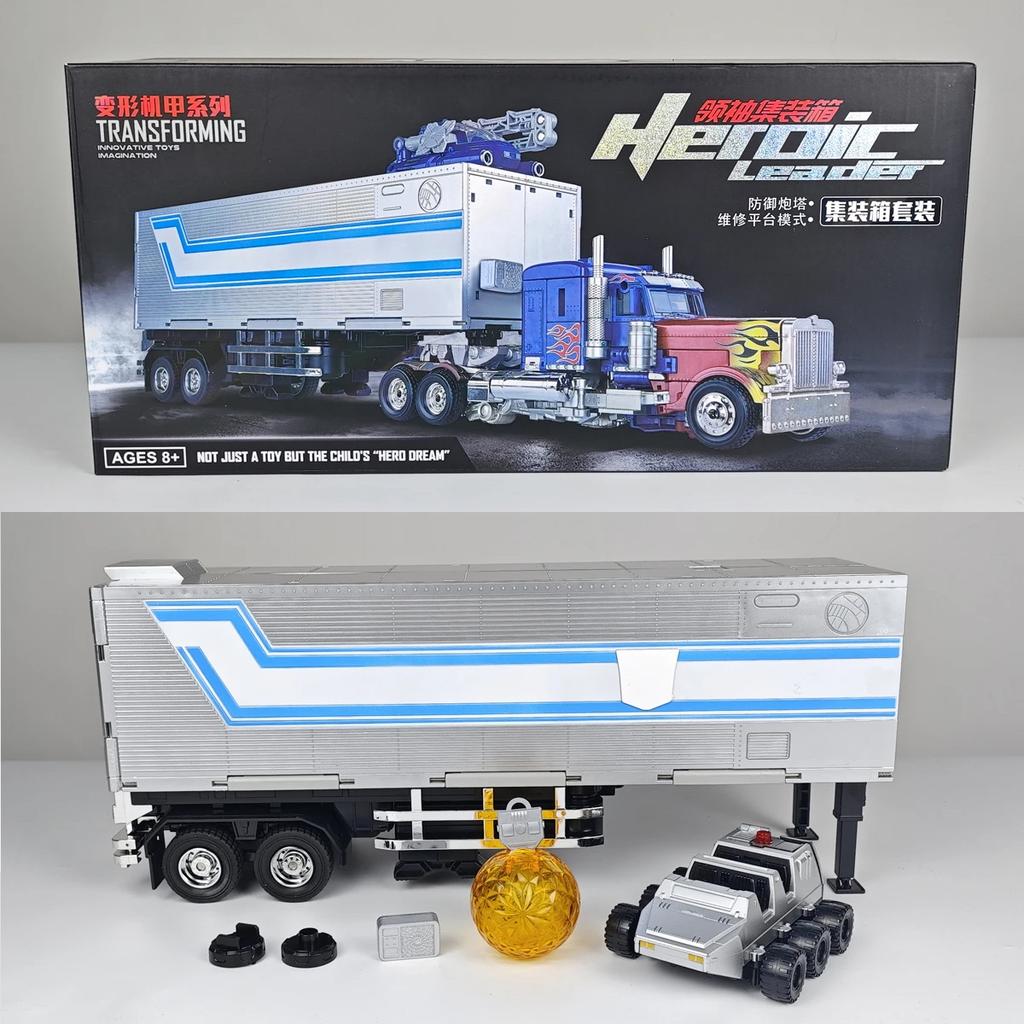 Игрушки-трансформеры Optimus Commander Прицепы Тактический Контейнер Машина Фигурка Действия Робот-деформация Аниме Модель YOUHU MPP10 Подвижный Артикулированный