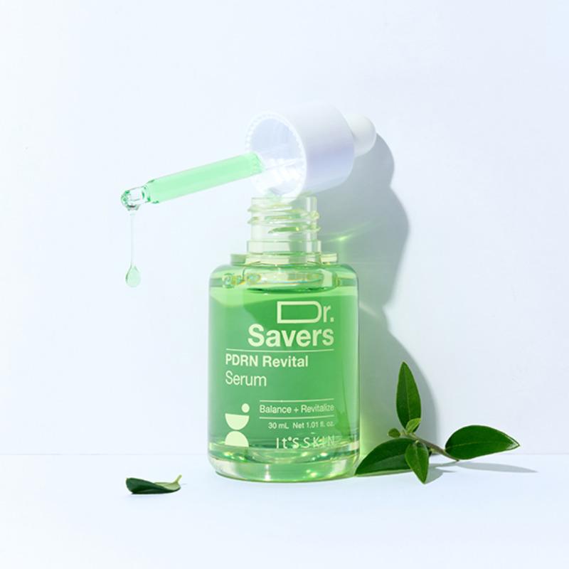 It's Skin Доктор. Сыворотка Savers 30 мл (5 Вариант) Ревитализирующая сыворотка PDRN / Успокаивающая сыворотка Cica / Увлажняющая сыворотка с гиалуроновой кислотой / Сыворотка Vita Glow / Шелковистая сыворотка с бифида