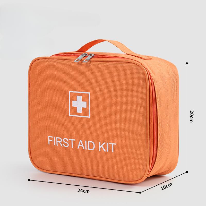 Emergency First Aid for Family Candy Color First Aid Box High Capacity Outdoor Camping Traveling Kit for Medical Bandaid