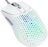 Glorious Model O 2 Wired White Ultra Light 49g RGB LED Wired Gaming Mouse White MS666 GLO-MS-OV2-MW