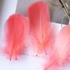 Natural Goose Feathers Plumes 4-8cm 8-12cm Swan Feather Plume for Home Decoration Craft DIY Wedding Jewelry Accessories 100pc