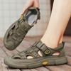 Fashion Man Sandals New Design 2024 Hole Shoes Beach Men On Offer Open Toe Summer Sale Non-slip Expensives Cheap Liquidation Big Size 39