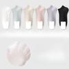 6 Pairs of Women's Summer Thin Cotton Boneless Deodorant Sweat Absorbing Heel Mesh Boat Socks