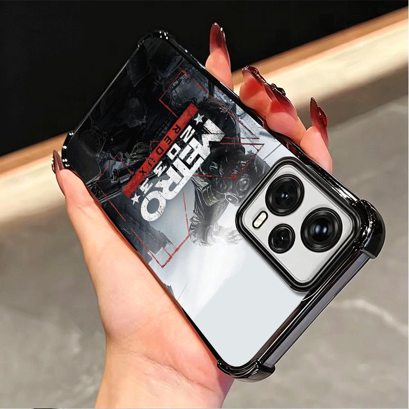 Мягкий чехол для телефона Metro 2033 для Xiaomi Poco X7 X8 Pro Max X6 X5 X3 F8 Ultra F7 M8 M7 M5S Redmi 15C 15A 15 14C 13C 12C 13 12