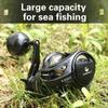 Baitcast Reel Sea Fishing Deep Line Cup 9+1 BB High Capacity Metal Boat Fishing Reel Slowly Shake Lure Wheel