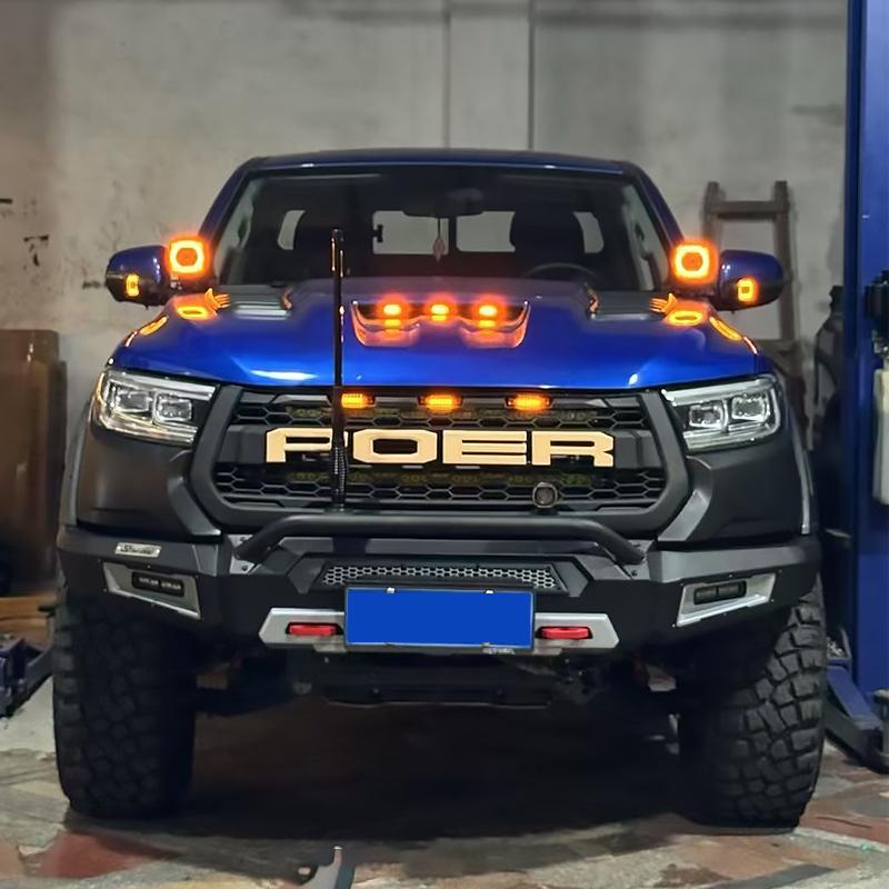 Модифицированные детали: Решетка радиатора в стиле Raptor для Great Wall Pao