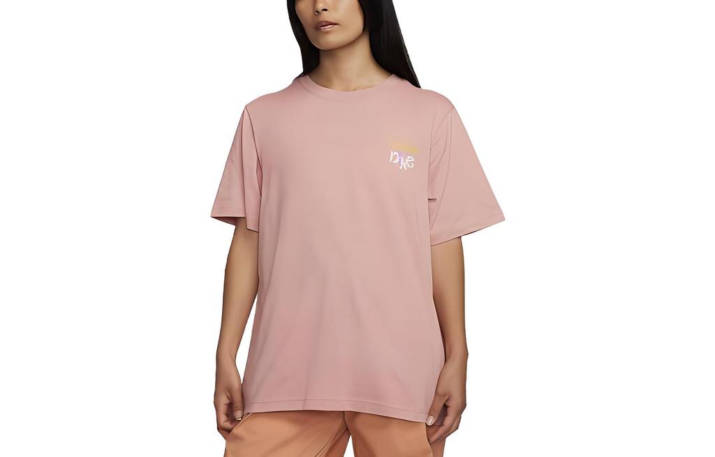 Nike Short Sleeved T Shirts Women's Pink FD2550-618