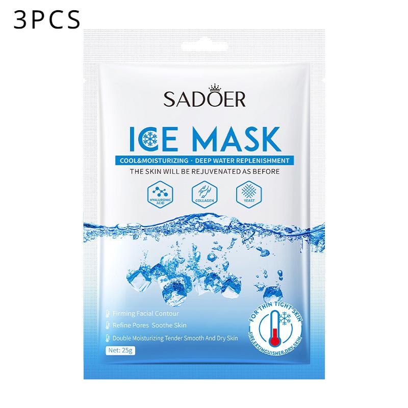 SADOER Deep Hydration Ice Mask Питательная увлажняющая и увлажняющая лифтинг-омолаживающая маска для лица