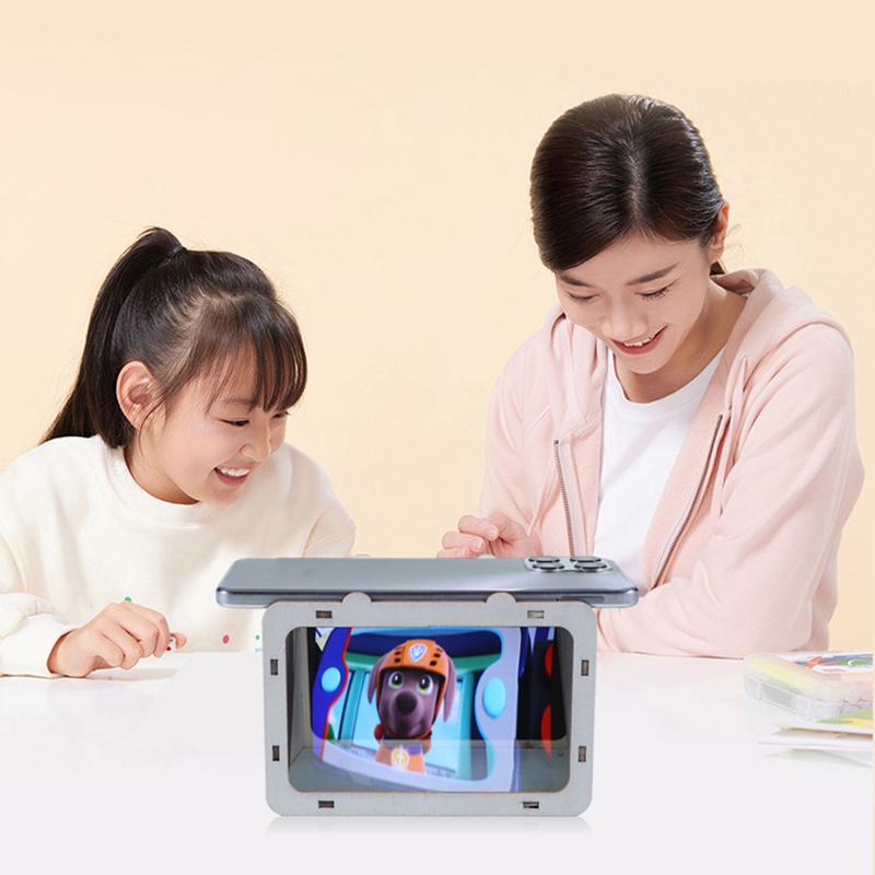 3D Holographic Tv Theater Projector Student Scientific Experiment Handmade Diy Materials