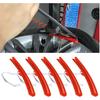 AICEL Car Tire Changing Rim Protector, 5 Pcs Wheel Changing Rim Savers, 15Cm Auto Tire Changer Guard Edge Saver Tool, Fixing Tyre Rim Protective