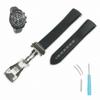 Swatch X OMEGA Rubber Strap with D-Buckle (Black & Gray/Black Snoopy)