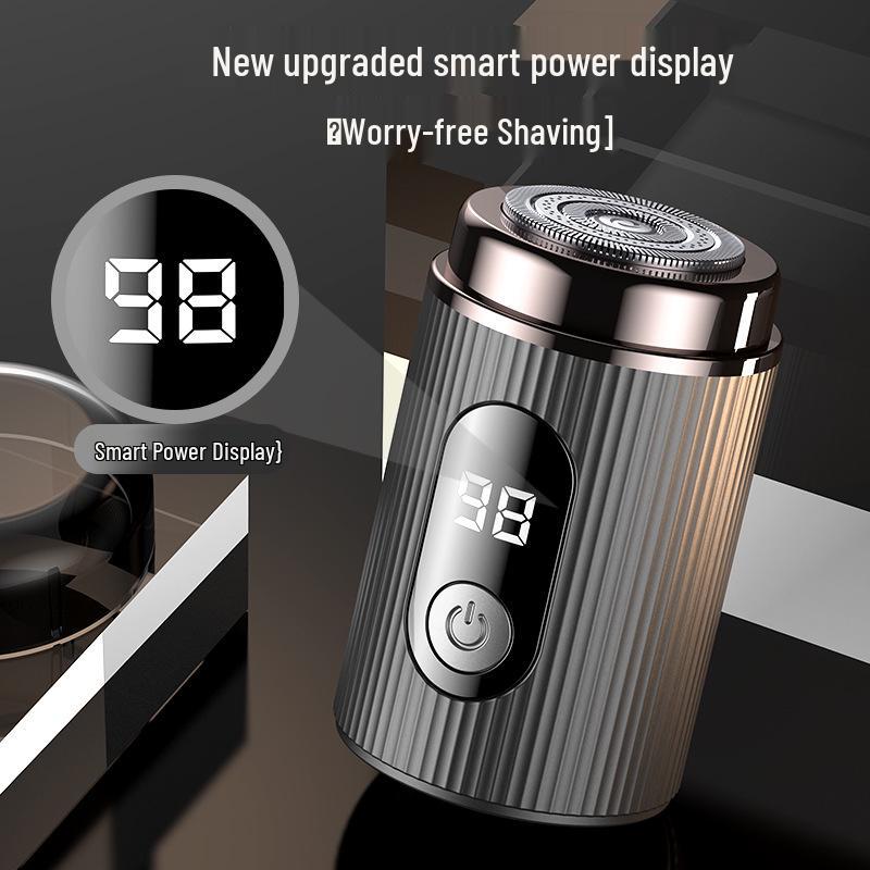 Электробритва: Супер Чистый, Полностью Моющийся, Компактный и Портативный Мужской Триммер для Бороды