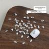 50 шт. циркониевых маникюрных бриллиантов разной формы
