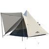 Soomloom Person Tent Pristine S One Pole with Inner Sunshade Comfort Hiking 3-4 315x275x170/280x240x170 Windproof/Rainproof/UV Protection/Ventilation