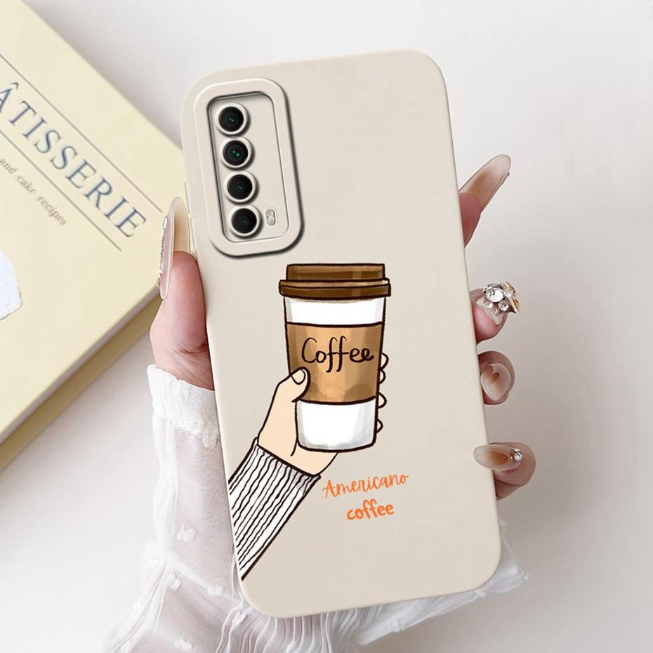 Защитный чехол для объектива для Huawei P Smart 2021 Y7A PPA-LX3 PPA-LX2 PPA-LX1 Модная мягкая силиконовая задняя крышка для Huawei Y7a