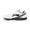 Non-Slip Wear-Resistant Breathable Badminton Training Shoes Unisex Shoes Black White AYTT039-4