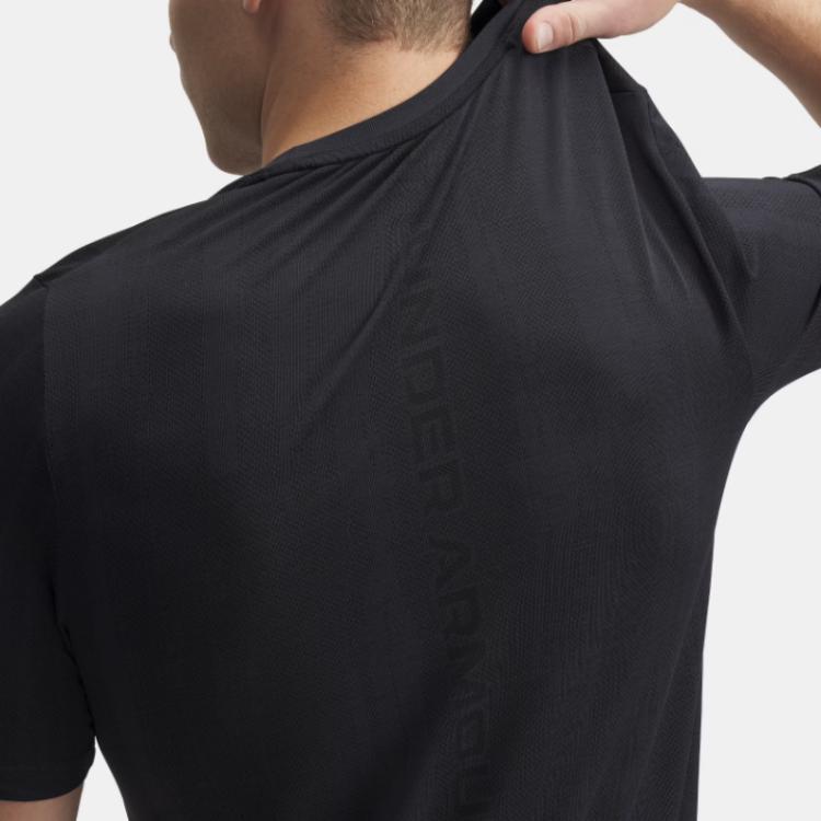 Under Armour Vanish Бесшовная Удобная Спортивная Футболка с Круглым Вырезом и Коротким Рукавом Мужские Топы 1388129-001