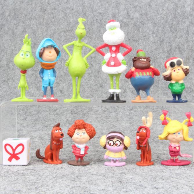 Trolls 12-Style Figurines: Ugly Dolls and Micro Landscape Cake Decorations