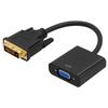 Высокопроизводительный кабель-адаптер DVI D - VGA для настольных компьютеров и ноутбуков Поддерживает разрешение HDTV до 1080p Долговечный